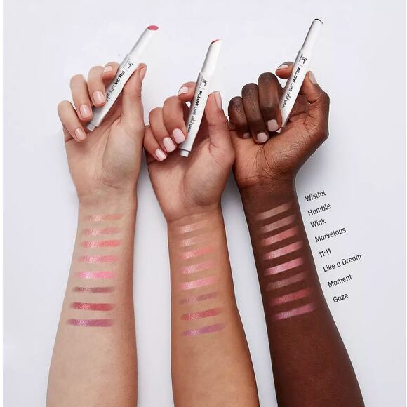 $28 It Cosmetics Pillow Lips Solid Serum 5 in 1 Tinted Gloss in 11:11 - Picture 8 of 8